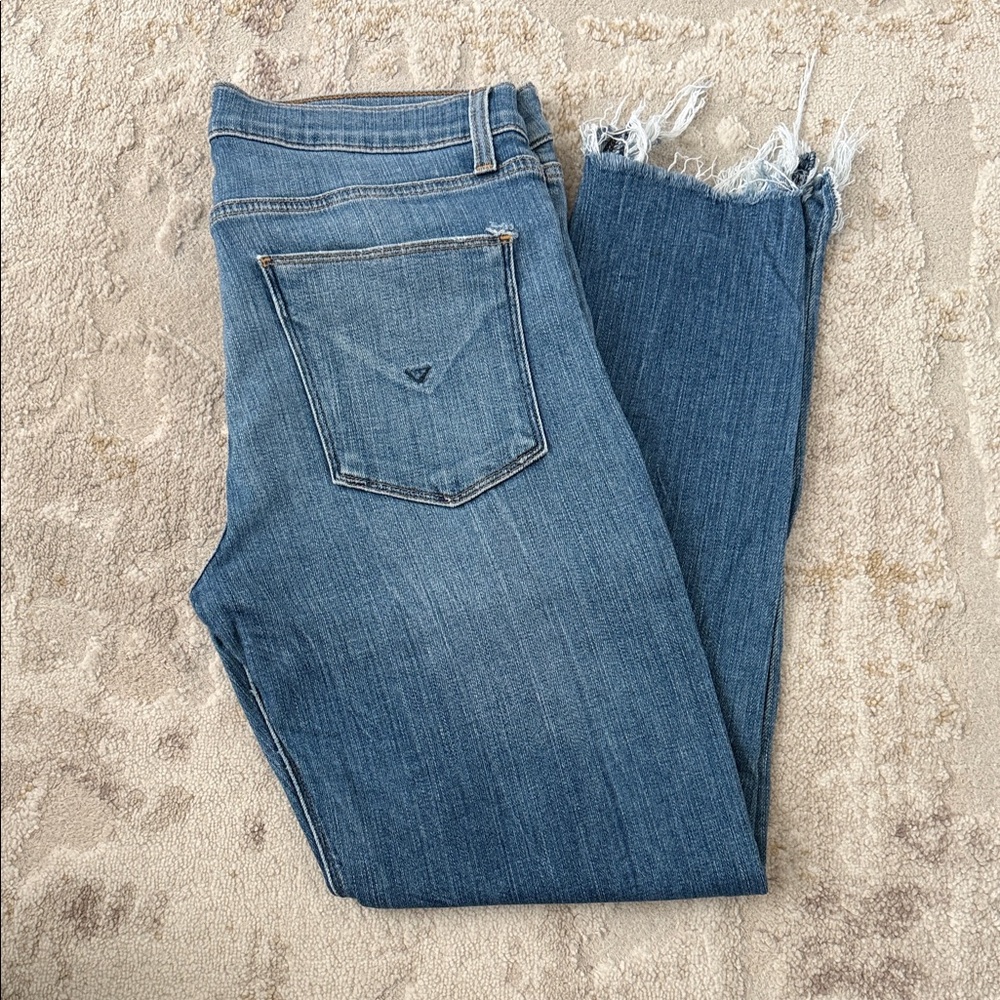 Hudson Jeans Distressed Raw Hem